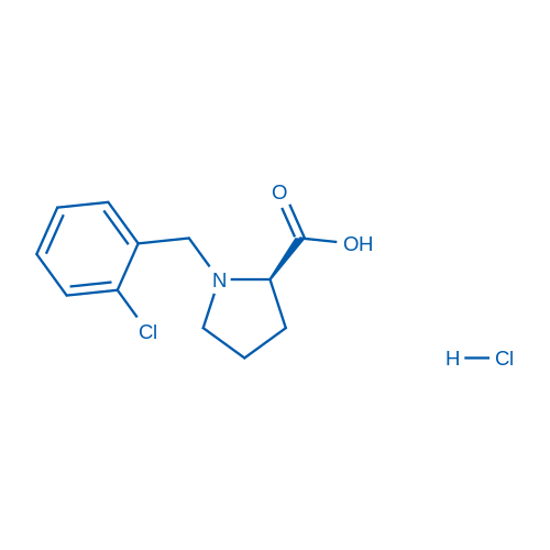 (R)-alpha-(2-chloro-benzyl)-proline.HCl