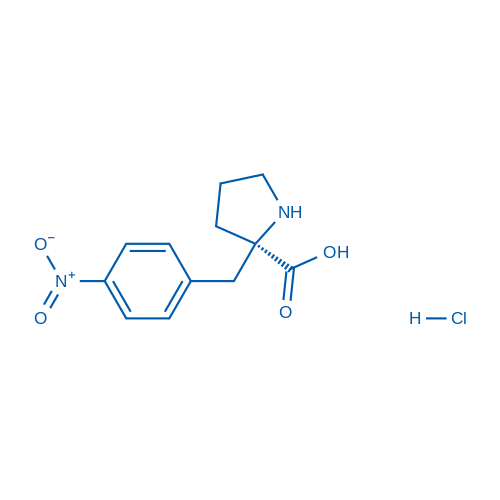 (R)-alpha-(4-nitro-benzyl)-proline.HCl