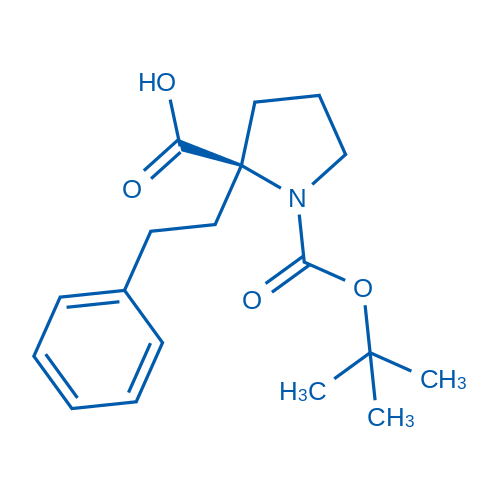 Boc-(R)-alpha-Phenethyl-proline