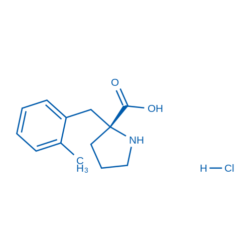 (R)-alpha-(2-methyl-benzyl)-proline.HCl