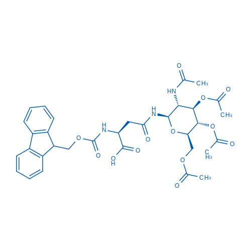 Fmoc-L-Asn(beta-D-GlcNAc(Ac)3)-OH
