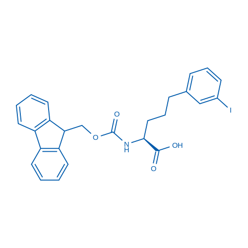 Fmoc-2-amino-5-phenyl(3-I)-L-pentanoic acid
