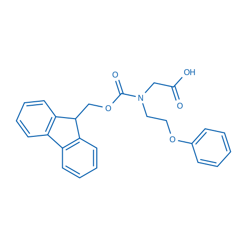 Glycine, N-((9H-fluoren-9-ylmethoxy)carbonyl)-N-(2-phenoxyet