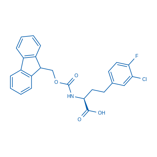 N-Fmoc-L-HomoPhe(3-Cl，4-F)-OH