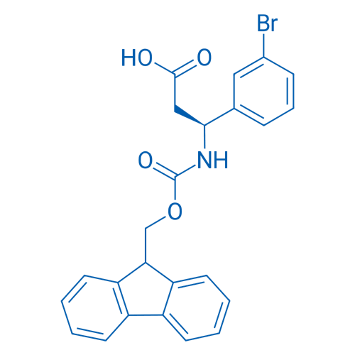 (S)-Fmoc-beta-Phe(3-Br)-OH