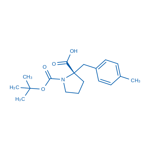 Boc-(S)-alpha-(4-methyl-benzyl)-proline