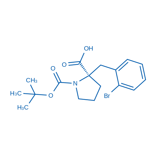 Boc-(R)-alpha-(2-bromo-benzyl)-proline