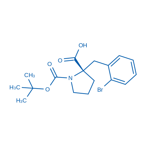 Boc-(S)-alpha-(2-bromo-benzyl)-proline