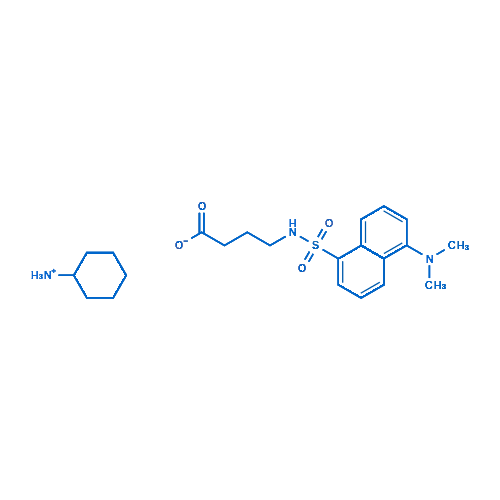 sDansyl-R-Amino-N-butyricAcidCyclohexylammoniumSalt