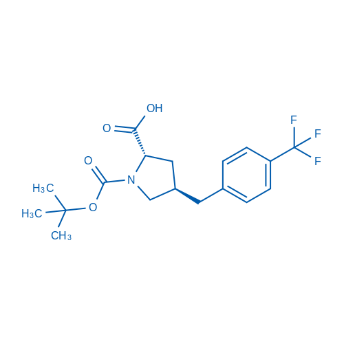 Boc-(R)-gamma-(4-trifluoromethyl-benzyl)-L-proline