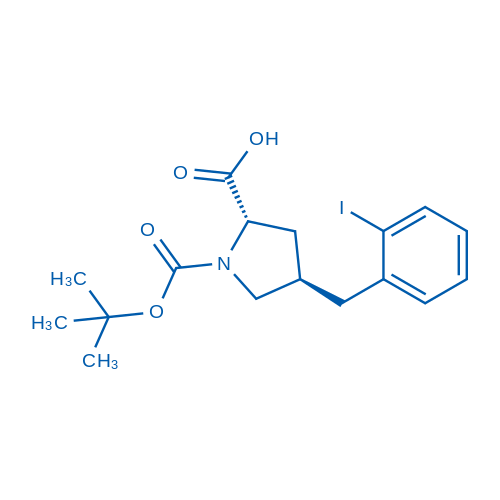 Boc-(R)-gamma-(2-iodo-benzyl)-L-proline