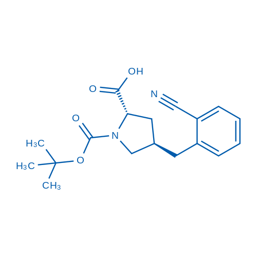 Boc-(R)-gamma-(2-cyano-benzyl)-L-proline