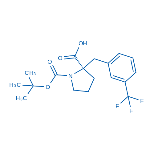 Boc-(R)-alpha-(3-trifluoromethyl-benzyl)-proline
