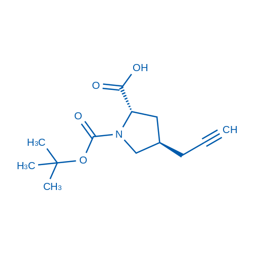 Boc-(R)-gamma-propargyl-L-proline